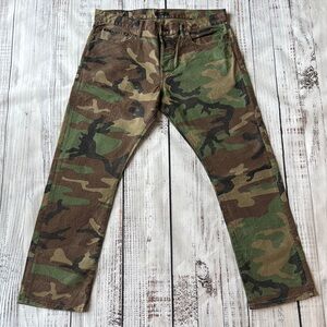 Polo by Ralph Lauren Camouflage Straight Jeans Men’s size 35X30